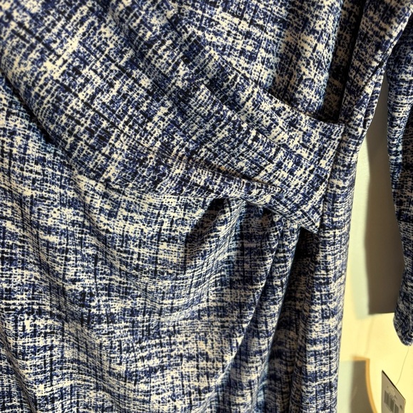 LAUREN RALPH LAUREN Sz 14 Jersey Knit 3/4 Sleeve Above the Knee Dress NEW - Picture 4 of 13